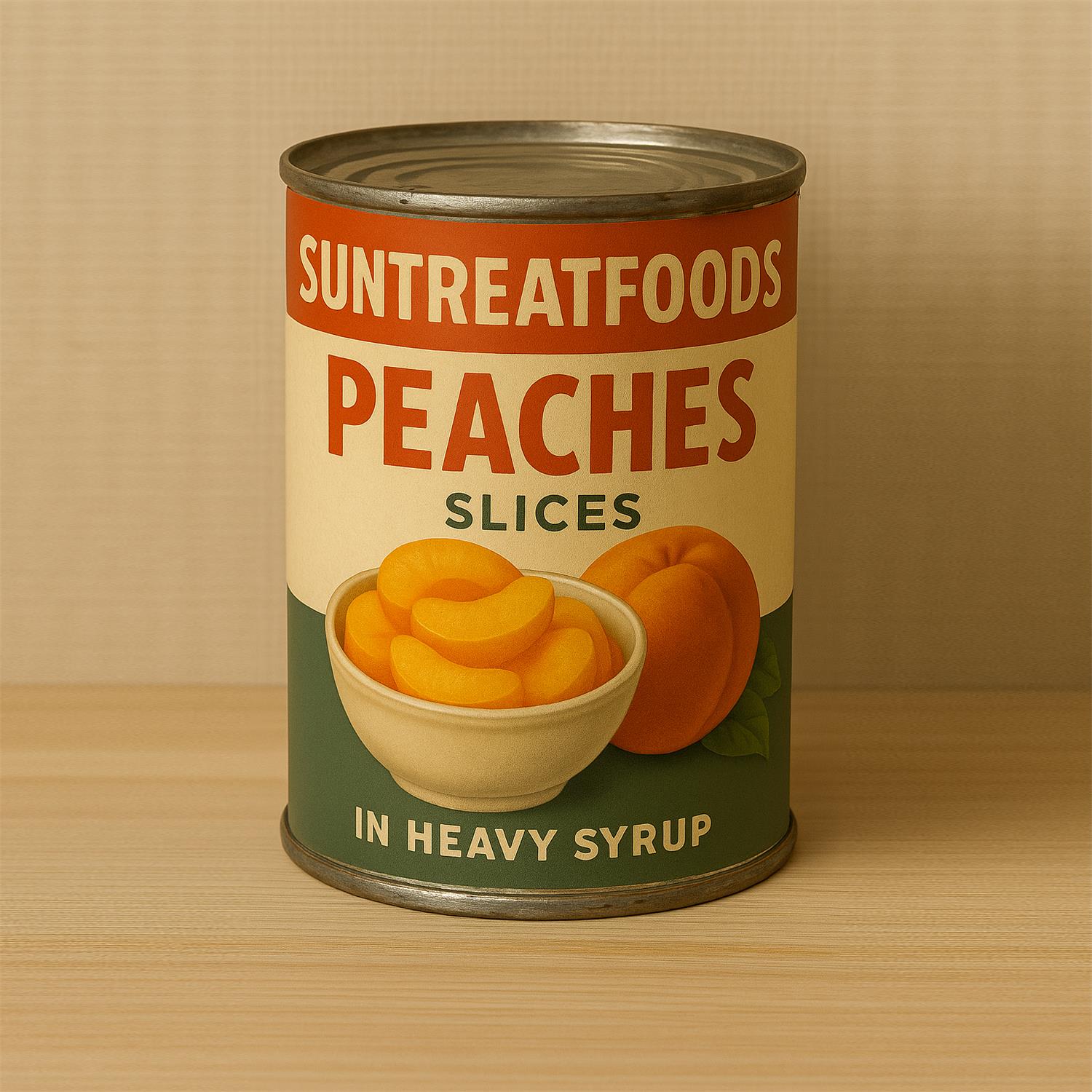 Canned Yellow Peach