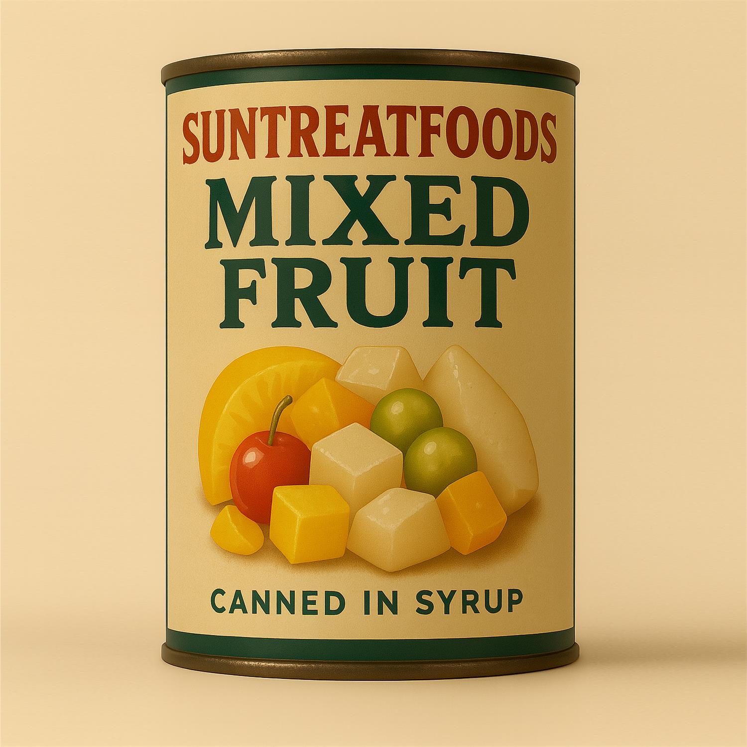 Canned Mixed Fruit