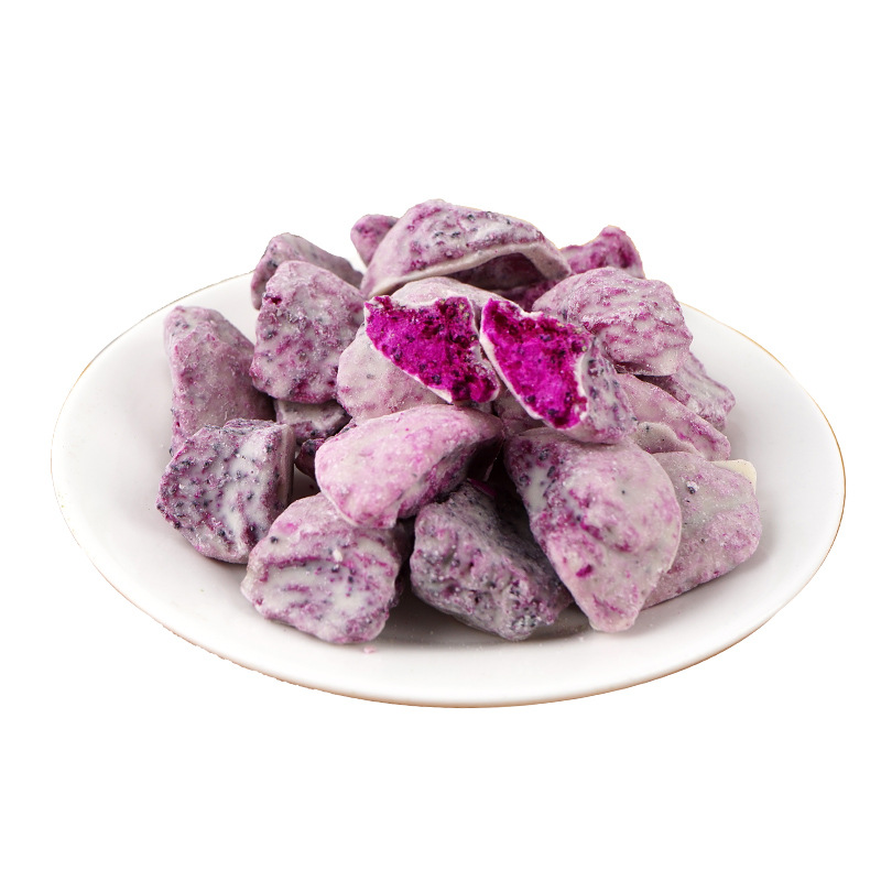 Freeze Dried Dragon Fruit with Coating